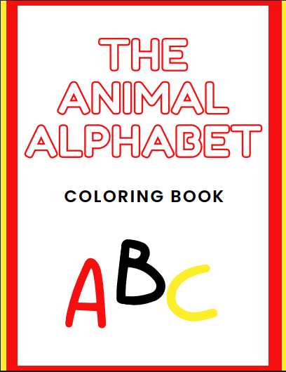 THE ANIMAL ALPHABET COLORING BOOK